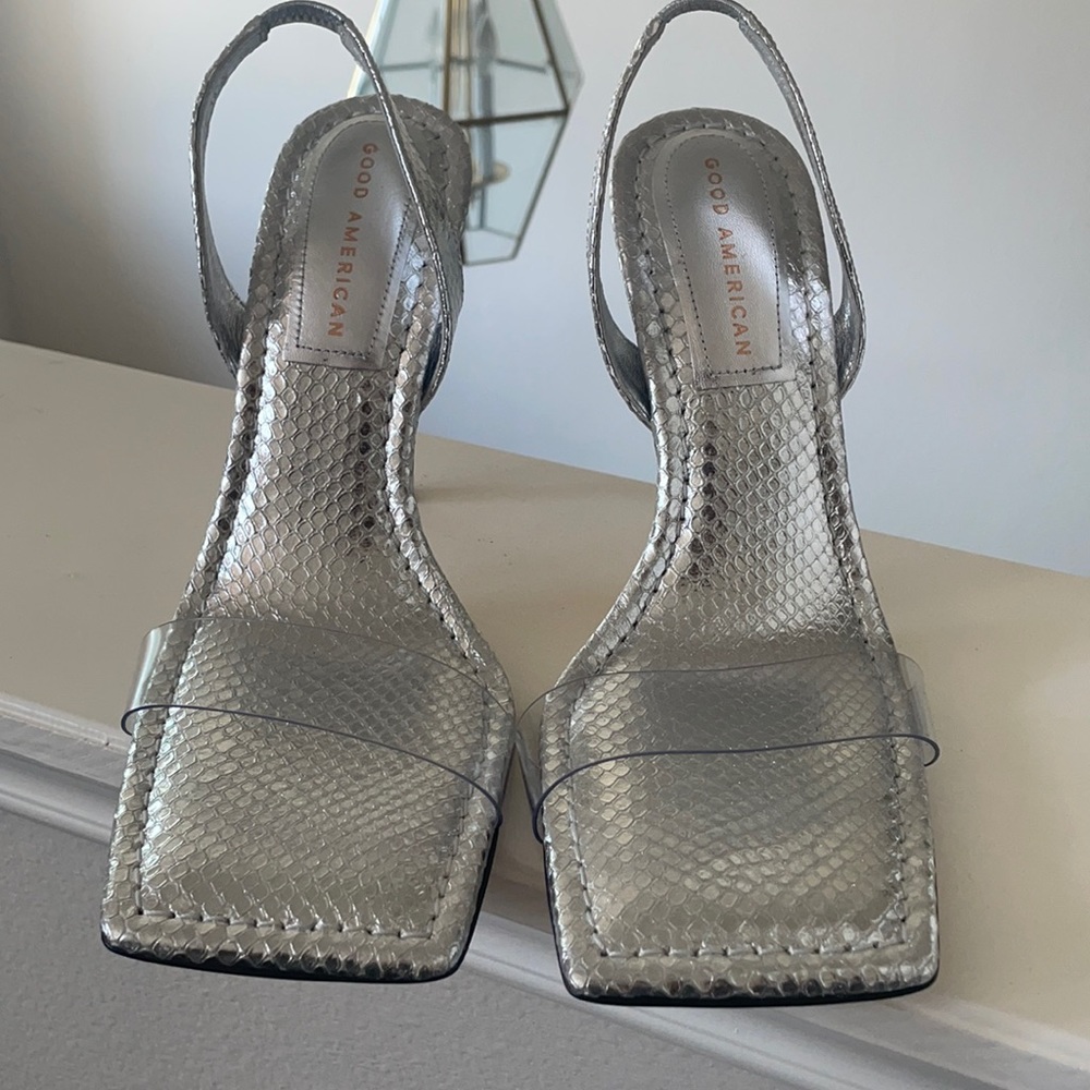 Good American Heels Sz 10